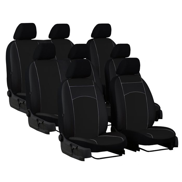 onwards Tailored Eco-Leather Seat Covers RENAULT TRAFIC MINIBUS 9 SEATER 2014 